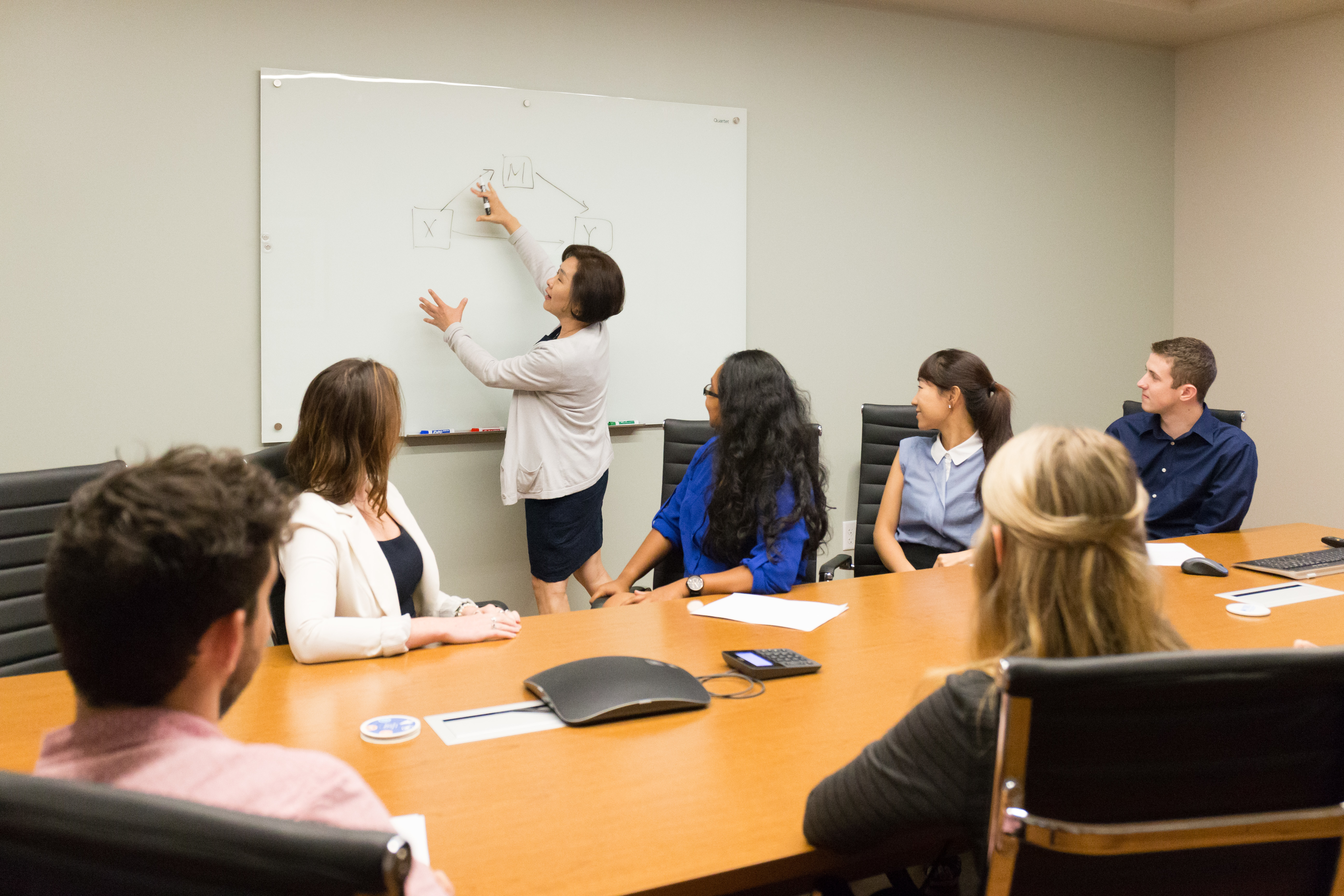HEB - Conference Room - JeeWon Cheong teaching