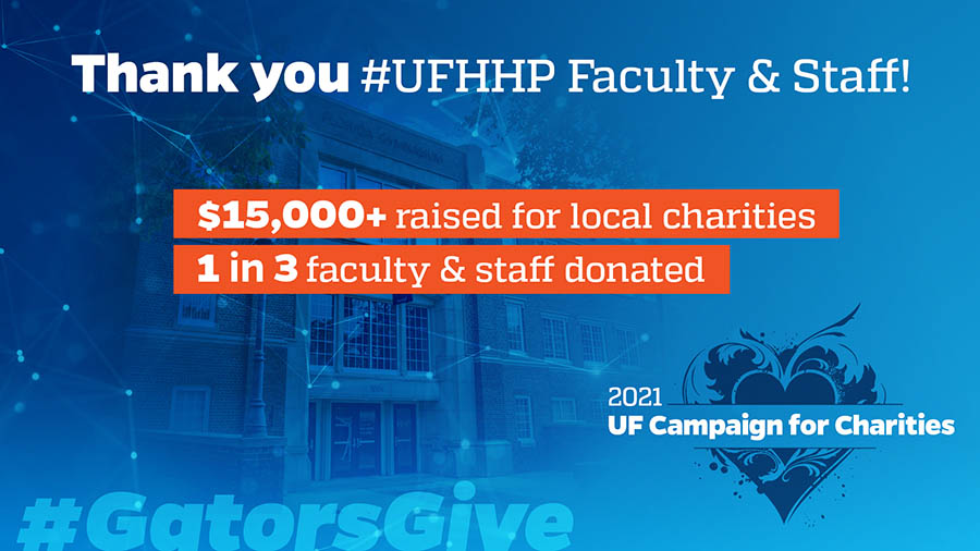 #UFHHP Gators Give