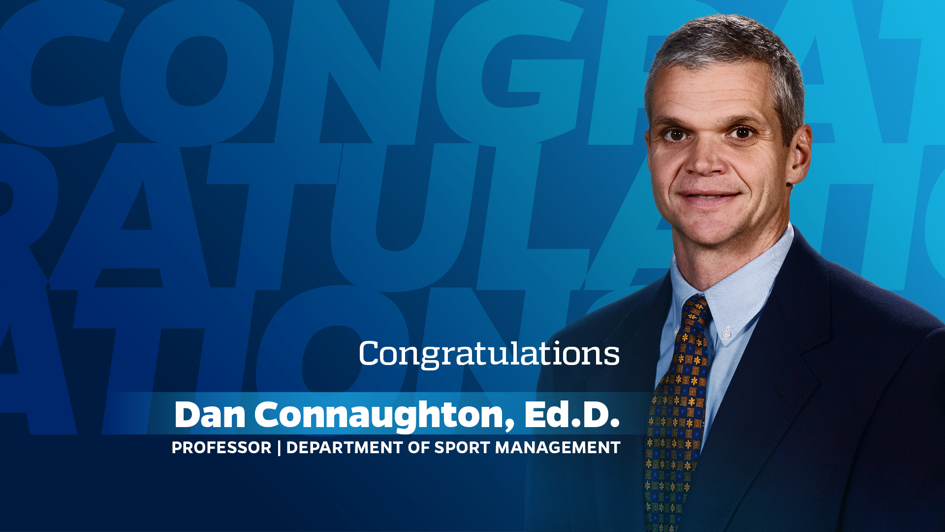 Daniel Connaughton Earns Sport and Recreation Law Association’s 2021 Leadership Award